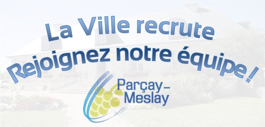 Offres D'emploi / Candidatures Spontannées - Parçay-Meslay